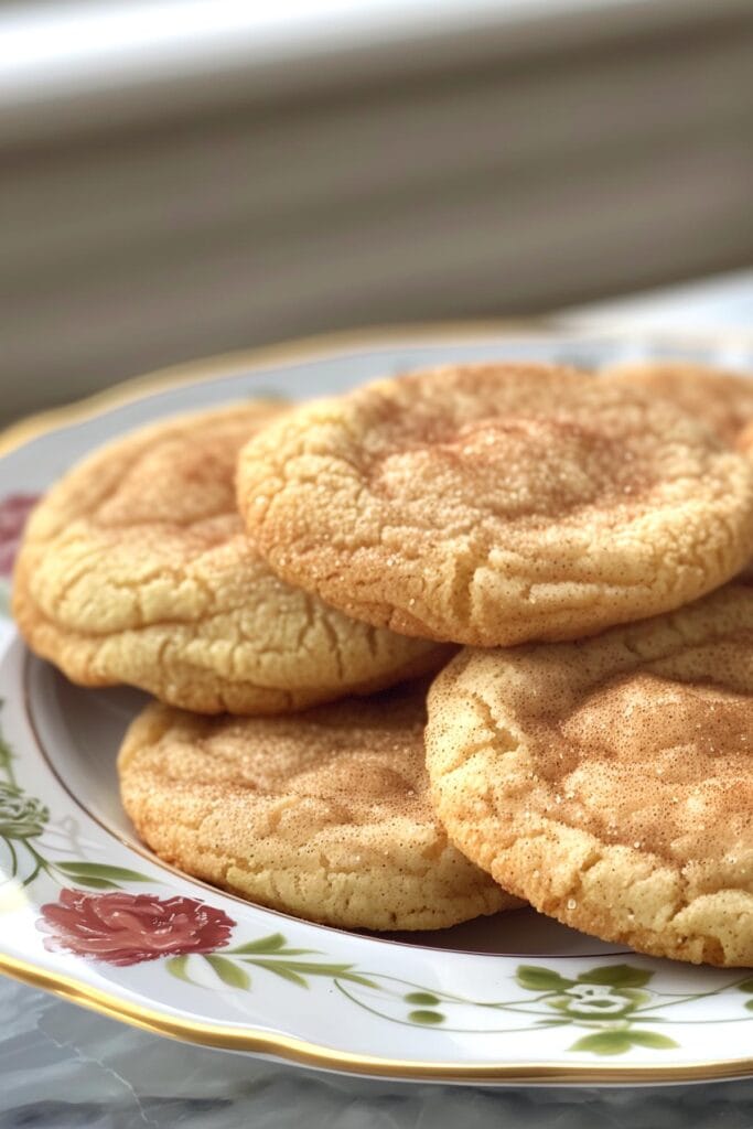 snickerdoodle on a plate